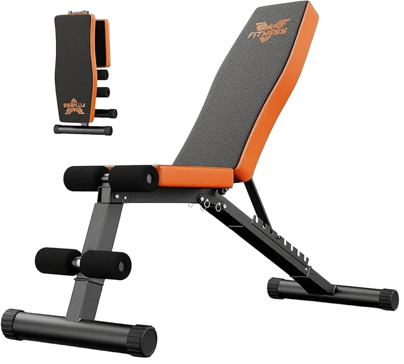 Foldable Adjustable Strength Bench